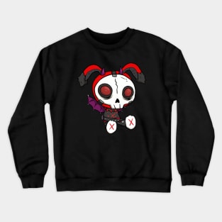 Goth Bat Bunny Crewneck Sweatshirt